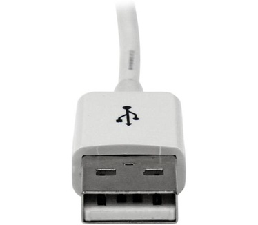 Startech.com 1 m witte USB 2.0 A-naar-B-kabel M/M
