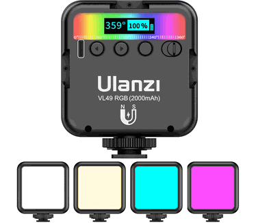 Ulanzi Ulanzi VL49 RGB Multi Color LED-videolamp
