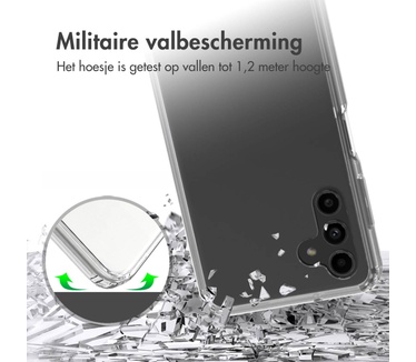 Accezz Xtreme Impact Backcover Samsung Galaxy A14 (5G/4G) - Transparant