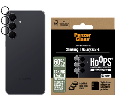 PanzerGlass PanzerGlass® Hoops® Camera Lens Protector Transparent Samsung Galaxy S25 FE 5G