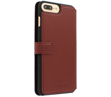 Mercedes-Benz Leather Book Case - Apple iPhone 7/8 Plus - Rood Rood