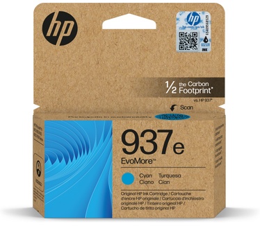 HP 937e EvoMore originele cyaan inktcartridge