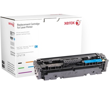 Xerox Cyaan toner cartridge. Gelijk aan HP CF411X. Compatibel met HP Color LaserJet Pro MFP M477, LaserJet Pro MFP M377, Pro M452