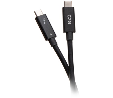 CablesToGo 2 m lange actieve Thunderbolt™ 4 USB-C®-kabel (40 Gbps)