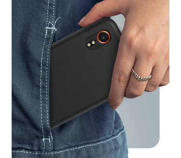 Otterbox React Series voor Galaxy XCover 7, Black (Galaxy XCover 7) Zwart