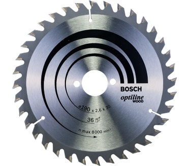 Bosch Optiline Wood Cirkelzaagbladen