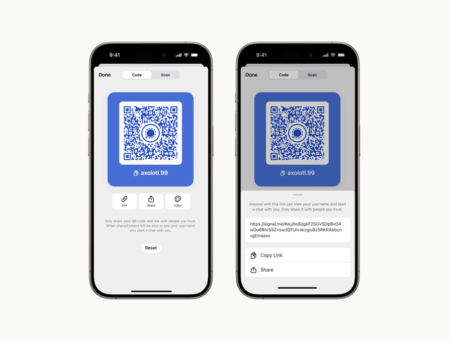 Codici QR di segnalazione