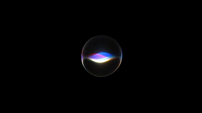 Siri, vernieuwd (met Google Gemini). Bron: Apple