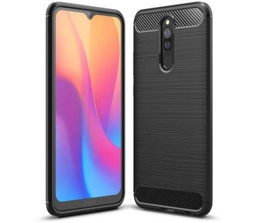 qMust Xiaomi Redmi 8 / 8A Rugged TPU Case - Zwart