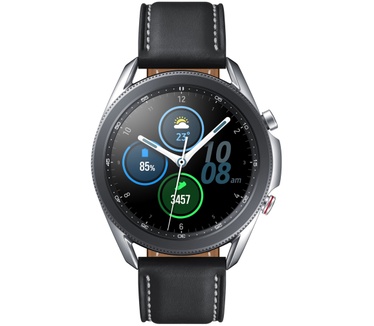 Samsung Galaxy Watch3 LTE (45mm) Zilver (Zwart)