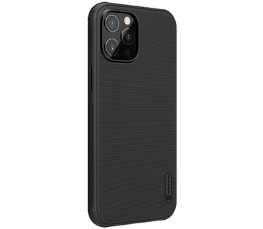 Nillkin Frosted Shield Hard Case - iPhone 12 Pro Max (6.7") Zwart Zwart