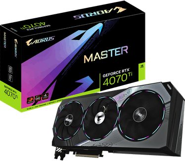 Gigabyte AERO GeForce RTX 4070 Ti MASTER 12G