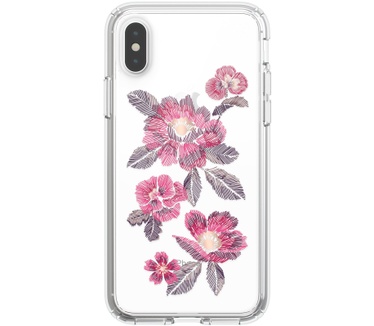 Speck Presidio Clear + Print Apple iPhone X/XS Embroideredfloral Fuchsia/Clear