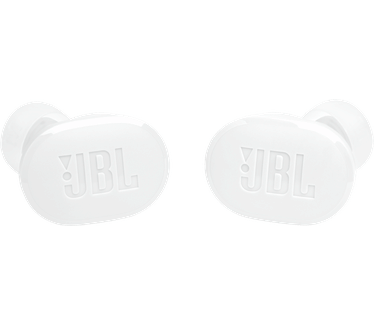 JBL Tune Buds oordopjes in wit - Draadloze Bluetooth-oordopjes, waterbestendig, ruisonderdrukking en een batterijduur tot 48 uur