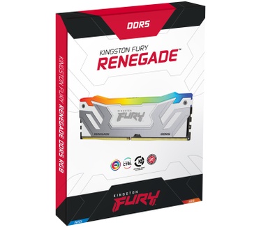 Kingston 48GB 8400MT/s DDR5 CL40 CUDIMM (set van 2) FURY Renegade RGB White XMP