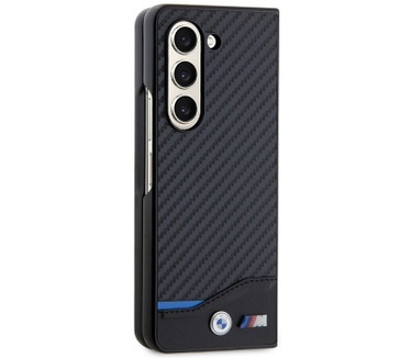 BMW M Blue Line Back Case - Samsung Galaxy Fold 5 (F946) - Zwart Zwart