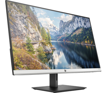 HP 27f (5ZP65AA, UHD) Zilver, Zwart
