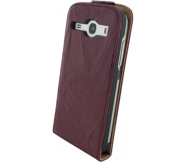 Mobiparts Mobiparts Vintage Flip Case Samsung Galaxy Core Rubin