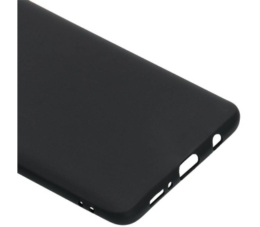 Samsung Galaxy A9 2018 siliconen (gel) achterkant hoesje - Zwart (Galaxy A9 2018) Zwart