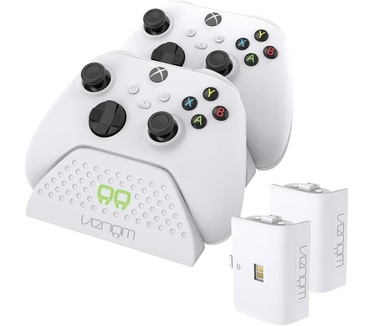 Venom Twin Docking Station voor Xbox series X/S & One Wit