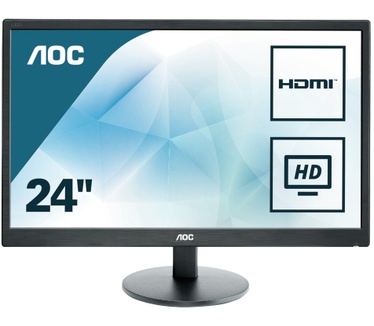 AOC e2470Swh Zwart