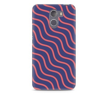 Just in Case Wileyfox Swift 2 / Swift 2 Plus Hoesje roze paarse lijnen