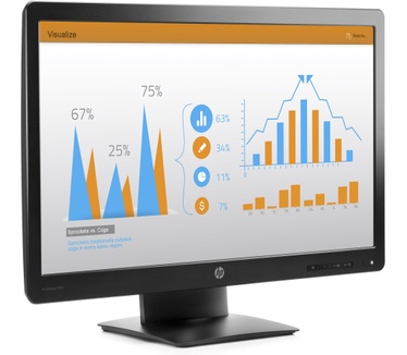 HP ProDisplay P232 Zwart
