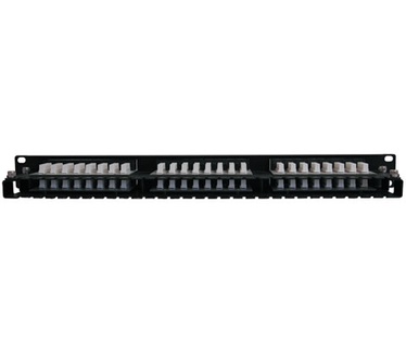 Tripp-Lite 48-Port 1U Rack-Mount Cat6/Cat5 High Density 110 Patch Panel, 568B, RJ45 Ethernet