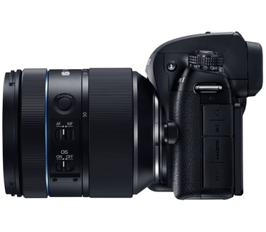 Samsung NX1 + 16-50mm F2-2.8 S ED OIS + 50-150mm 2.8 S ED OIS i-Function Zwart