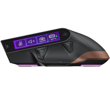 Turtle Beach Command Series MC7 draadloze 8K aanpasbare RGB-gamingmuis - Zwart, touchscreendisplay, oplaadstation, echte 8K-polling, Owl?Eye optische sensor 30K DPI, Bluetooth, optische schakelaars