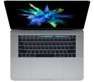 Apple MacBook Pro 2016 15,4" met Touch Bar 2,6Ghz, 256GB Spacegrijs (Zwitsers model)