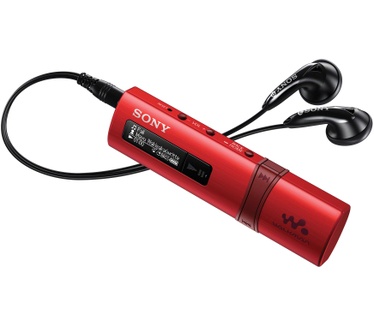 Sony NWZ-B183 (Rood) 4GB Rood