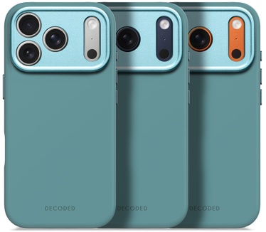 Decoded Silicone Backcover Apple iPhone 17 Pro Retro Blue