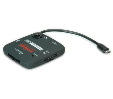 Roline CardReader + OTG USB Hub voor SAMSUNG Galaxy S3/S4/S5