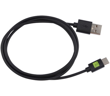 Techly ICOC MUSB20-CMAM10T Zwart