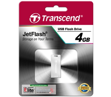Transcend JetFlash T3S 4GB Wit
