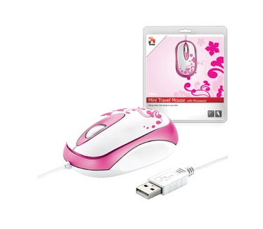 Trust Mini Travel Mouse + Mousepad