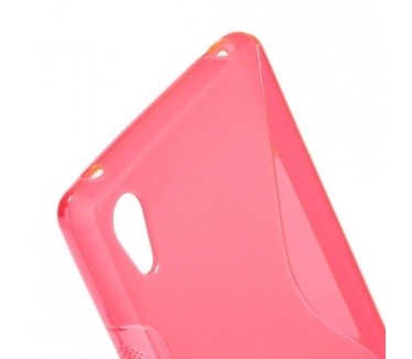 Kees S-line Gel Hoesje Sony Xperia Z3+ (Plus) - Roze