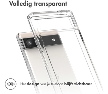 Accezz Xtreme Impact Backcover Google Pixel 6a - Transparant