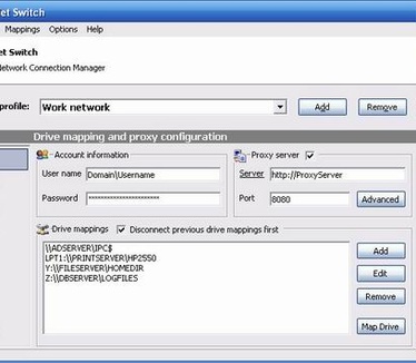 Mobile Net Switch 3.0 screenshot (resized)