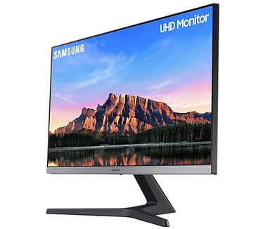 Samsung LU28R550UQU Blauw, Grijs