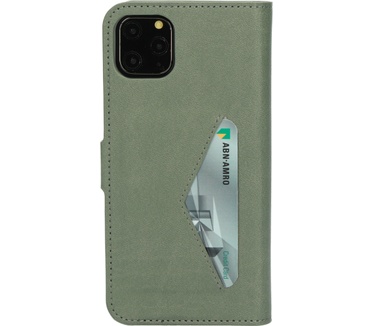 Mobiparts Classic Wallet Case Apple iPhone 11 Pro Max Stone Green