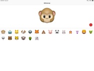 Animoji's op iPad