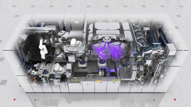 ASML's NXE:3400 euv-lithografiesysteem