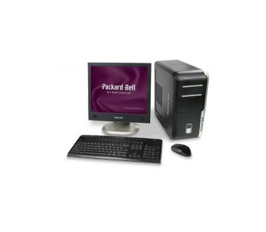 Packard Bell Imedia D7000 desktop & Viseo 222ws 21,6 inch TFT-scherm