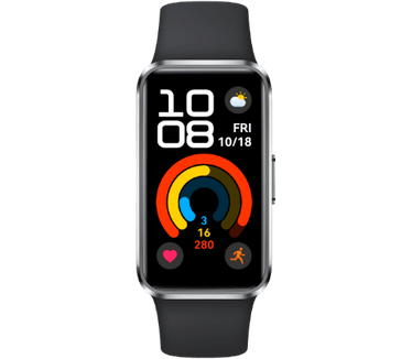 Huawei Band 10, Mat Zwart (Zwart)
