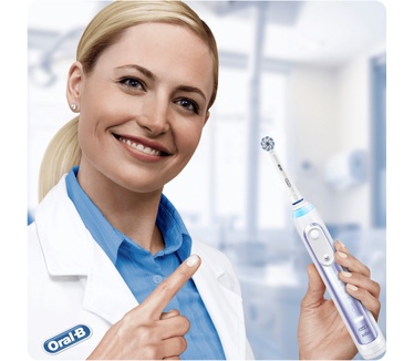 Oral-B Genius 10100S Orchid Purple Elektrische Tandenborstel Powered By Braun