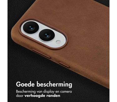 Accezz Vintage Leather Magsafe Backcover