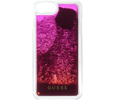 Guess Liquid Glitter Degrade Hard Case - iPhone 7 (4.7") - Roze