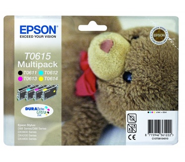 Epson Multipack 4-kleur T0615 DURABrite Ultra Ink